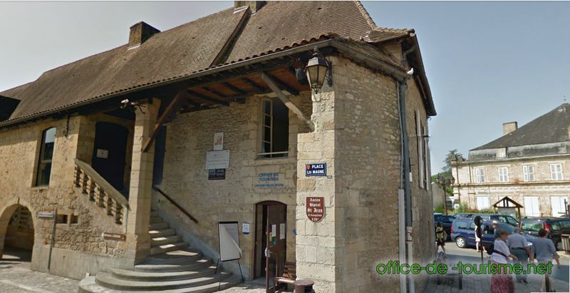photo de l'enseigne photo de l'office de tourisme de Montignac en Gironde.