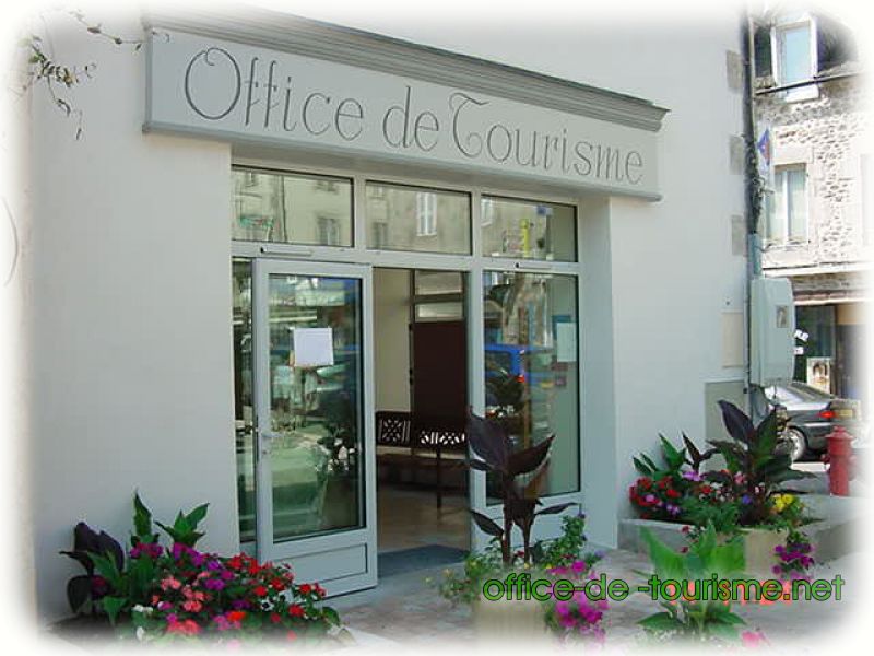 photo de l'enseigne photo de l'office de tourisme d'Argentat-sur-Dordogne en Corrèze.