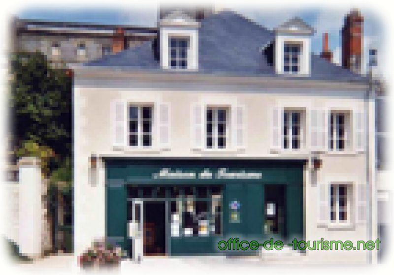 photo de l'enseigne photo de l'office de tourisme de Saint-Aignan dans le Loir-et-Cher.