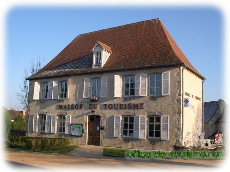 photo de l'enseigne photo de l'office de tourisme de Évaux-les-Bains en Creuse.
