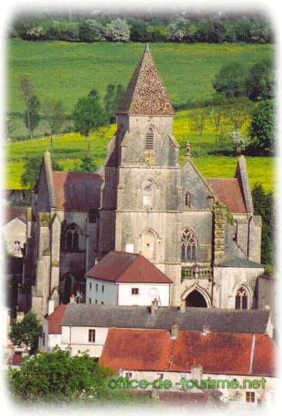 photo de l'enseigne photo de l'office de tourisme de Saint-Seine-l'Abbaye en Côte-d'or.