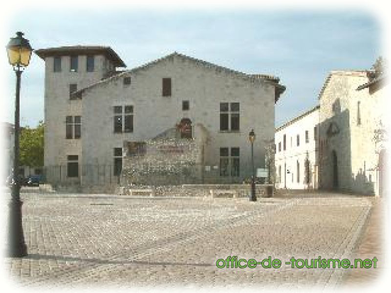 photo de l'enseigne photo de l'office de tourisme de Casteljaloux dans le Lot-et-Garonne.