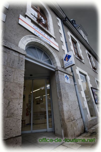 photo de l'enseigne photo de l'office de tourisme de Romorantin-Lanthenay dans le Loir-et-Cher.