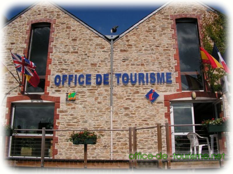 photo de l'enseigne photo de l'office de tourisme de Nort-sur-Erdre en Loire-Atlantique.