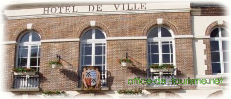 photo de l'enseigne photo de l'office de tourisme de Longny les Villages dans l'Orne.