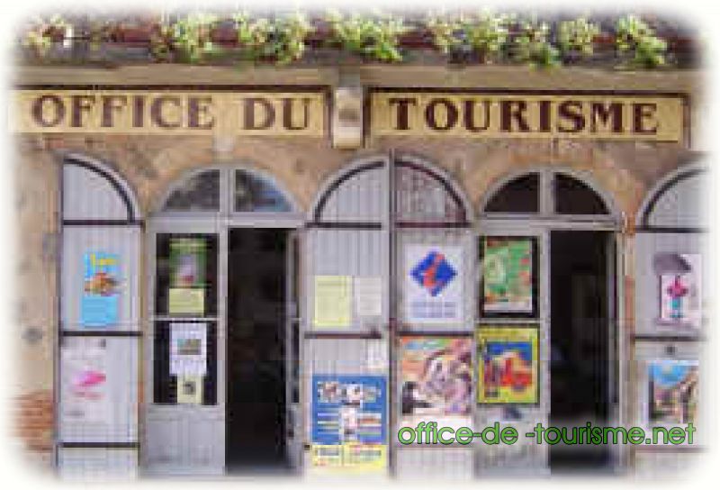 photo de l'enseigne photo de l'office de tourisme d'Auvillar dans le Tarn-et-Garonne.