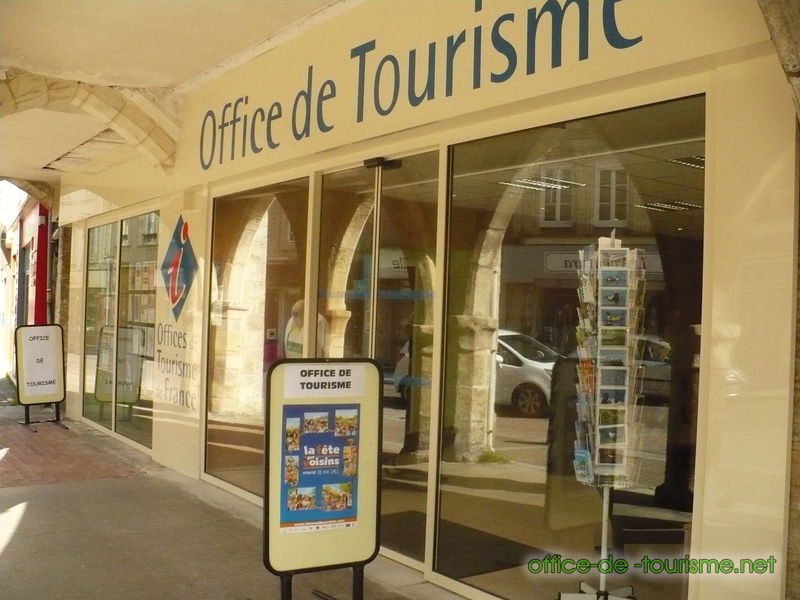 photo de l'enseigne photo de l'office de tourisme de Carentan-les-Marais dans la Manche.