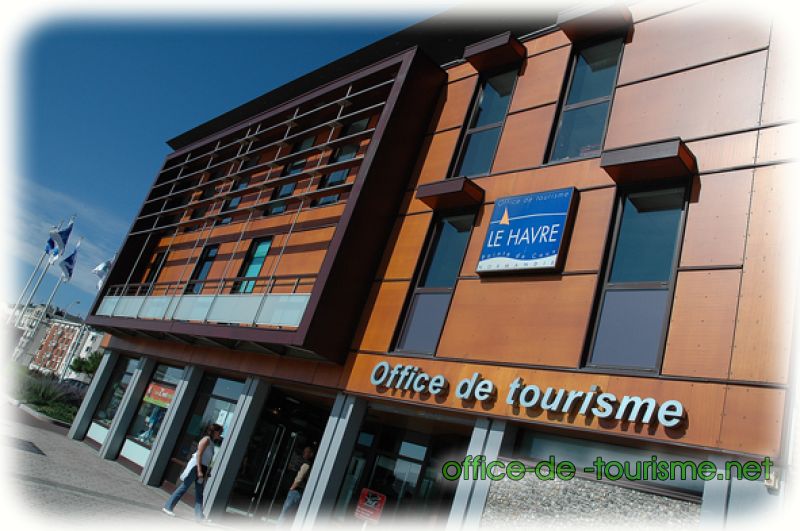 photo de l'enseigne photo de l'office de tourisme de Le Havre en Seine-Maritime.