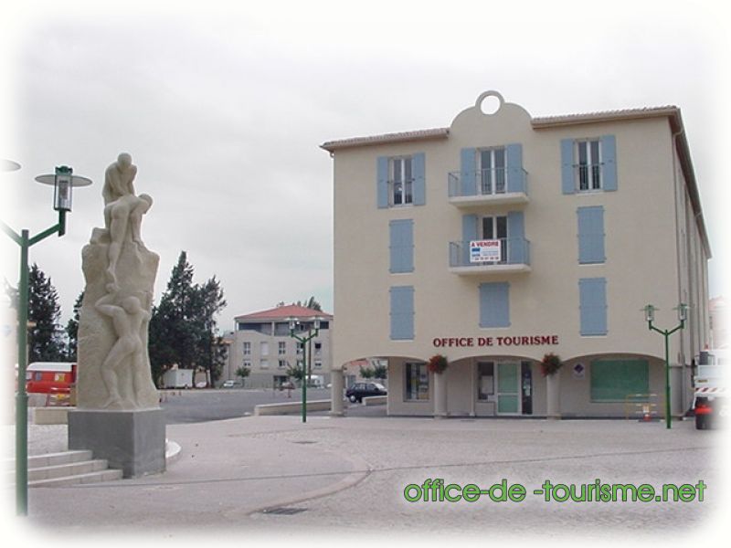 photo de l'enseigne photo de l'office de tourisme de Livron-sur-Drôme dans la Drôme.
