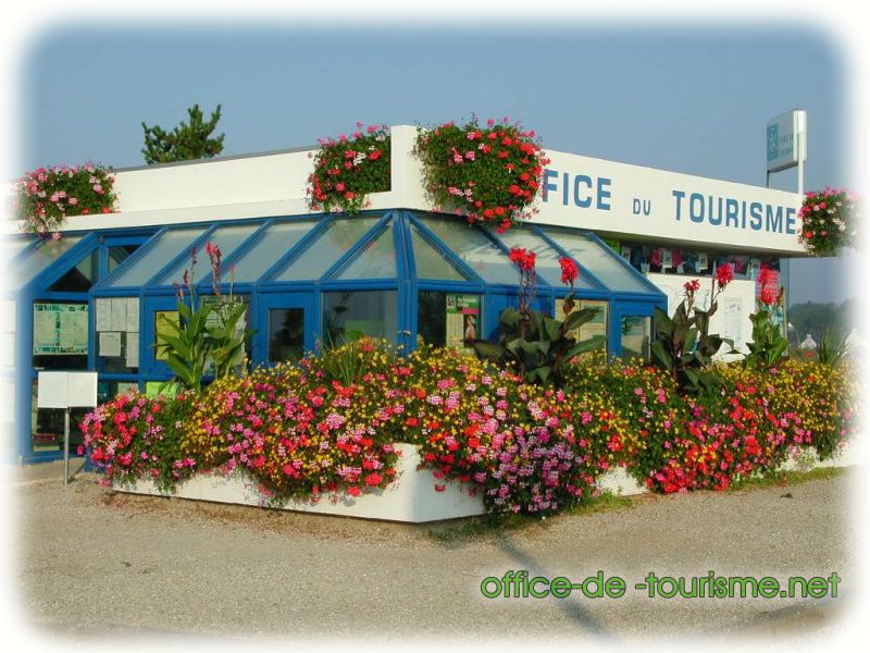 photo de l'enseigne photo de l'office de tourisme de Clohars-Carnoët dans le Finistère.