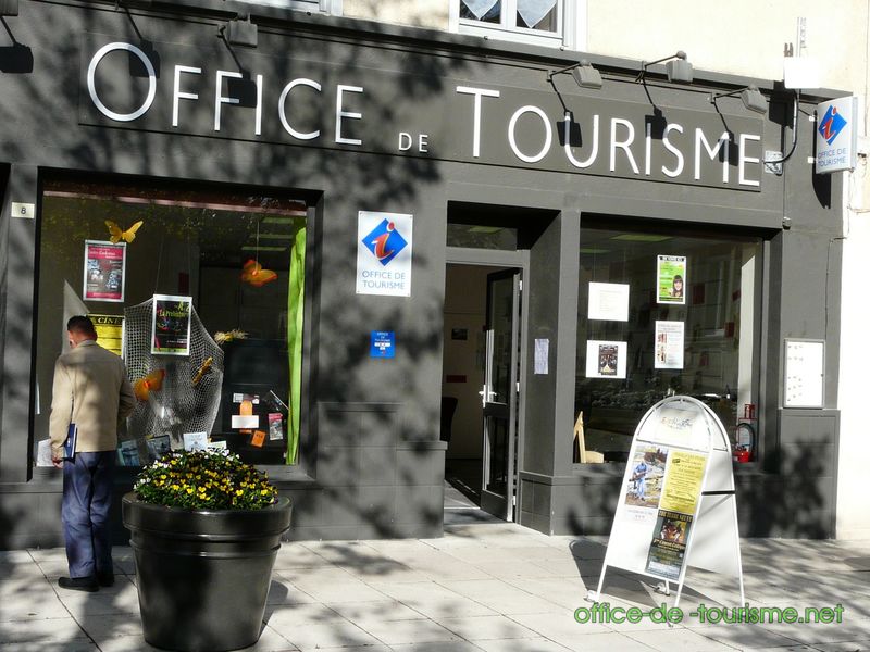 photo de l'enseigne photo de l'office de tourisme de Feurs dans la Loire.