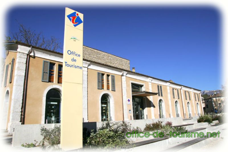 photo de l'enseigne photo de l'office de tourisme de Die dans la Drôme.