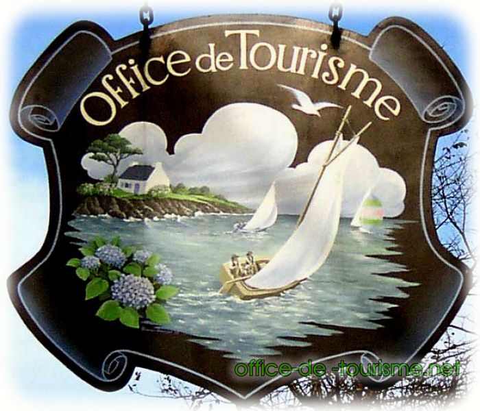 photo de l'enseigne photo de l'office de tourisme de Binic-Étables-sur-Mer dans les Côtes-d'Armor.
