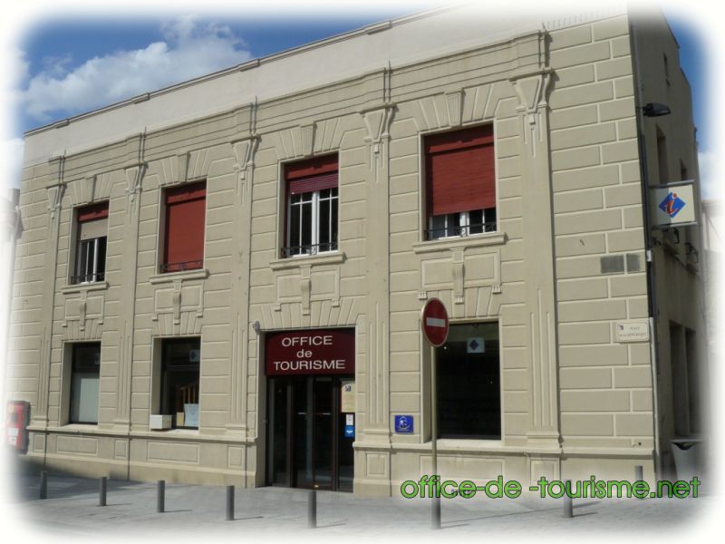 photo de l'enseigne photo de l'office de tourisme de Castres dans le Tarn.