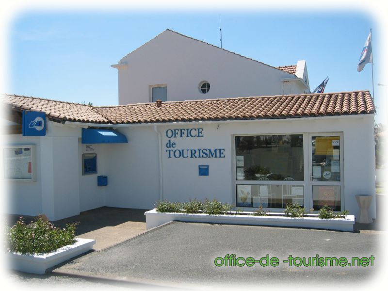 photo de l'enseigne photo de l'office de tourisme de Rivedoux-Plage en Charente-Maritime.