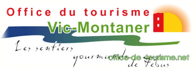 photo de l'enseigne photo de l'office de tourisme de Vic-en-Bigorre dans les Hautes-Pyrénées.