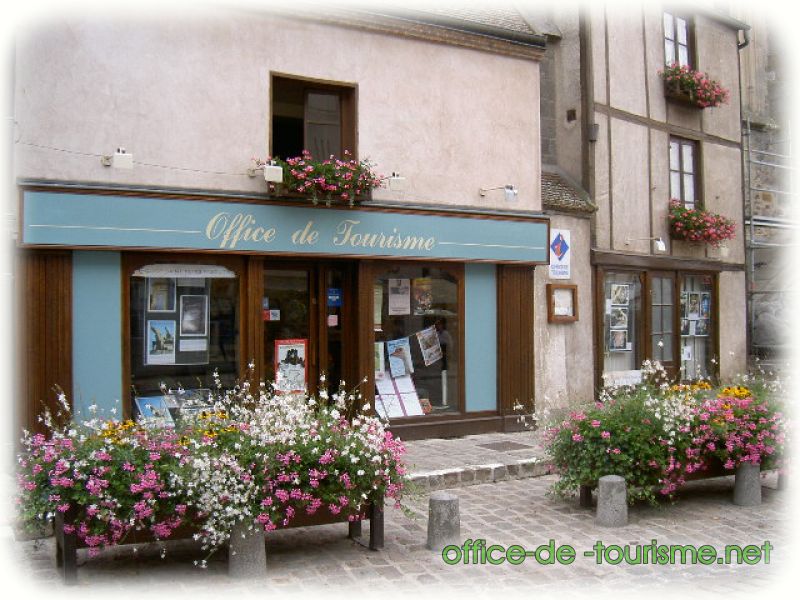 photo de l'enseigne photo de l'office de tourisme de Sézanne dans la Marne.