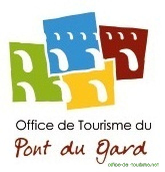 photo de l'enseigne photo de l'office de tourisme de Remoulins dans le Gard.