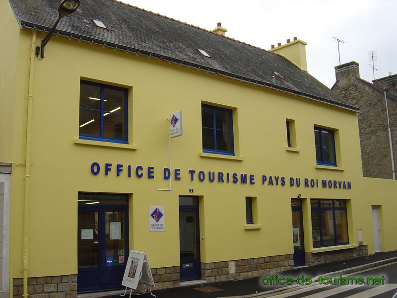 photo de l'enseigne photo de l'office de tourisme de Le Faouët dans le Morbihan.