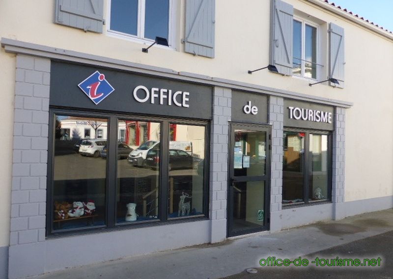 photo de l'enseigne photo de l'office de tourisme de Longeville-sur-Mer en Vendée.