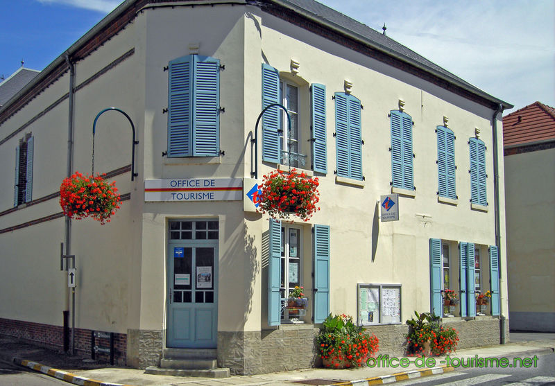 photo de l'enseigne photo de l'office de tourisme d'Aix-Villemaur-Pâlis dans l'Aube.