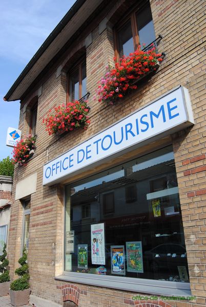 photo de l'enseigne photo de l'office de tourisme de Romilly-sur-Seine dans l'Aube.
