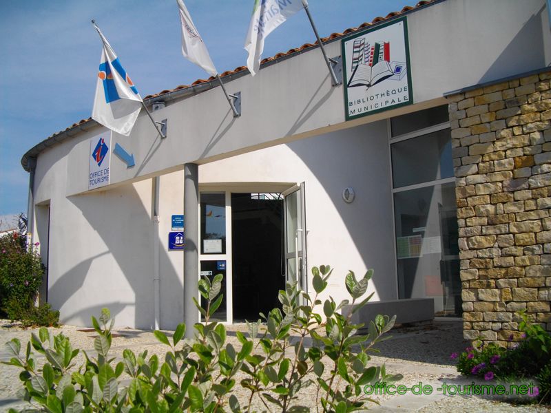 photo de l'enseigne photo de l'office de tourisme de Le Bois-Plage-en-Ré en Charente-Maritime.