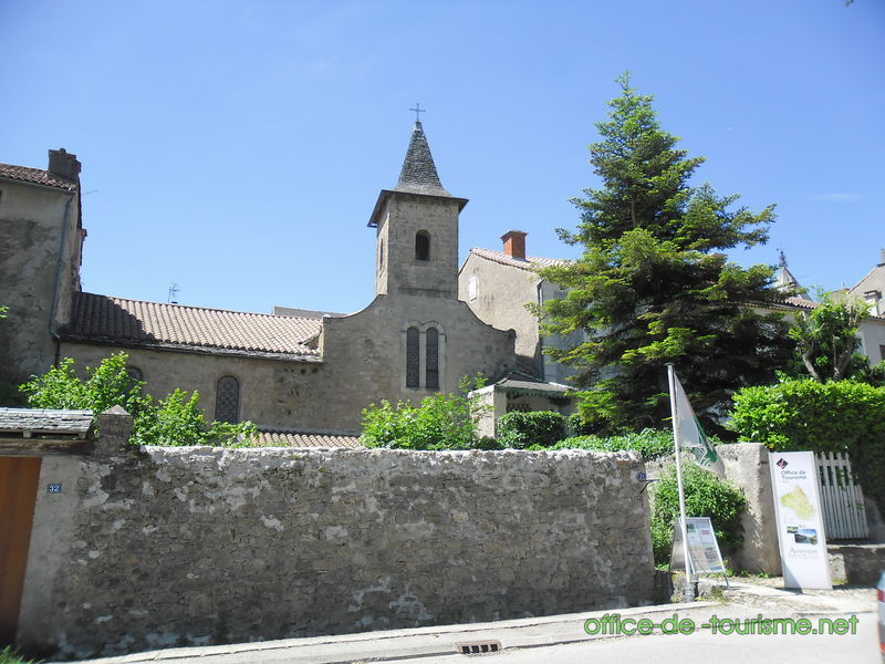 photo de l'enseigne photo de l'office de tourisme de Nant dans l'Aveyron.