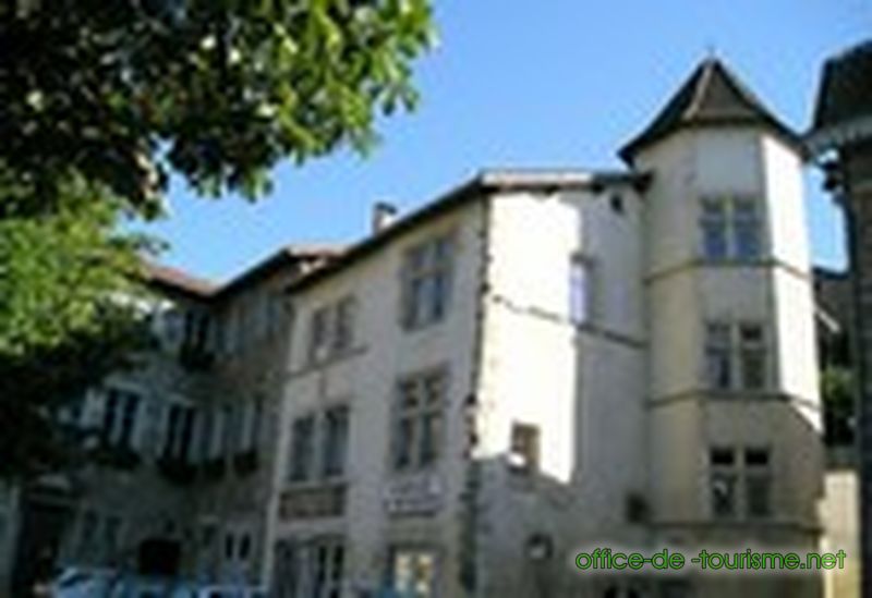 photo de l'enseigne photo de l'office de tourisme de Saint-Chef dans l'Isère.