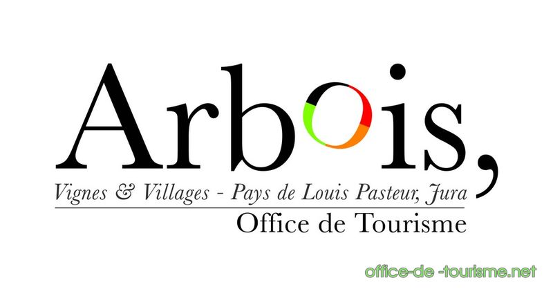 photo de l'enseigne photo de l'office de tourisme d'Arbois dans le Jura.