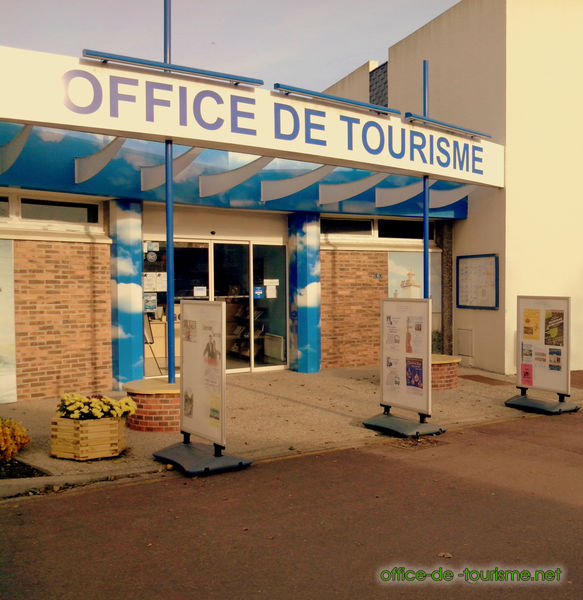 photo de l'enseigne photo de l'office de tourisme d'Agon-Coutainville dans la Manche.