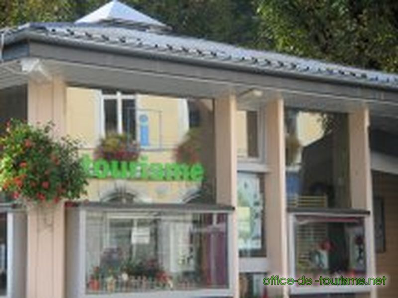photo de l'enseigne photo de l'office de tourisme d'Hauts de Bienne dans le Jura.