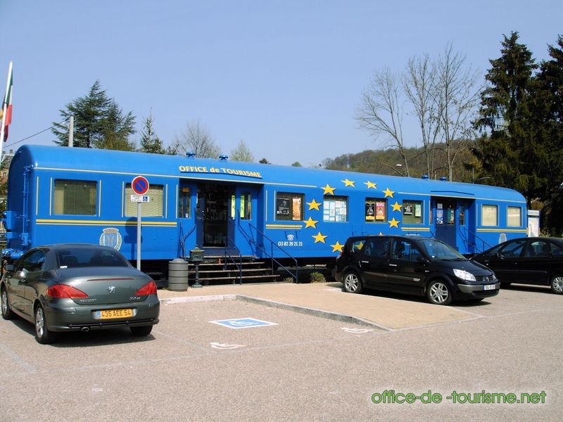 photo de l'enseigne photo de l'office de tourisme de Longuyon en Meurthe-et-Moselle.