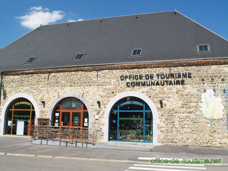 photo de l'enseigne photo de l'office de tourisme de Vireux-Wallerand dans les Ardennes.