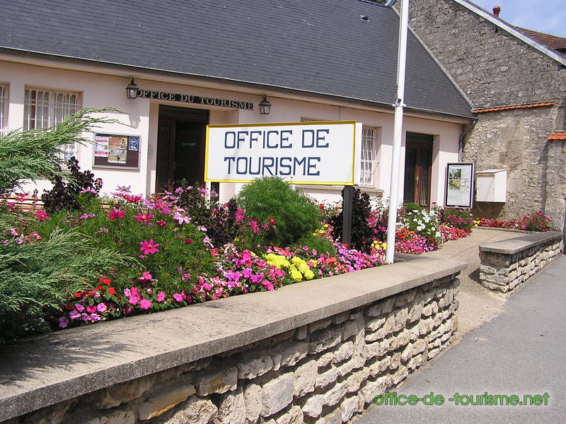 photo de l'enseigne photo de l'office de tourisme de Crépy-en-Valois dans l'Oise.