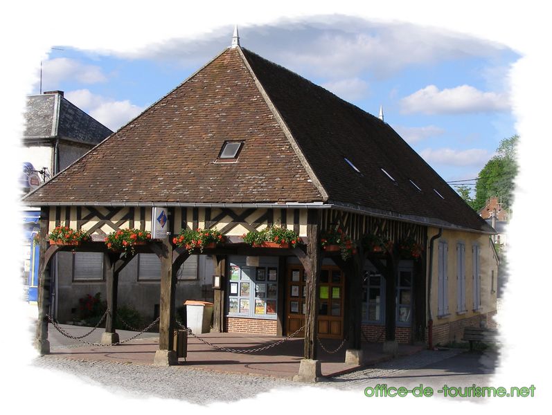 photo de l'enseigne photo de l'office de tourisme de Gerberoy dans l'Oise.