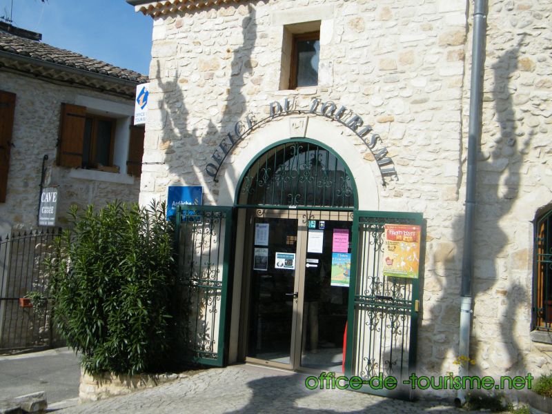 photo de l'enseigne photo de l'office de tourisme de Saint-Martin-d'Ardèche en Ardèche.