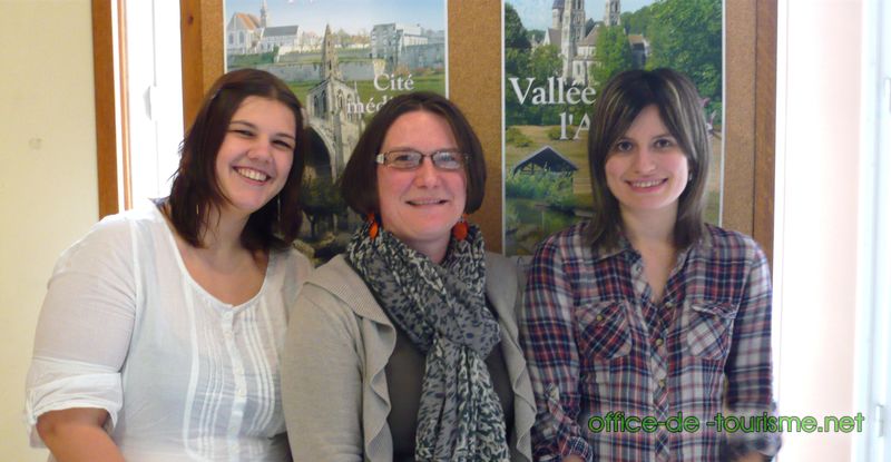 photo de l'équipe photo de l'équipe de l'office de tourisme de Crépy-en-Valois dans l'Oise.